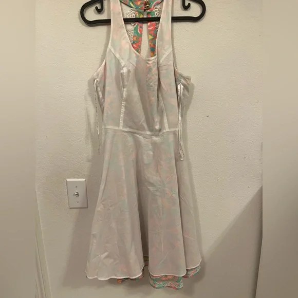 Lilly Pulitzer 💐NWOT Zo Dress Sand Bar Blue Make a 
Splash - Picture 15 of 15